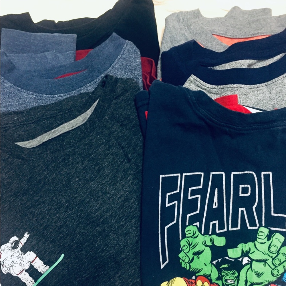 Old Navy 6 Long Sleeve Tee Bundle